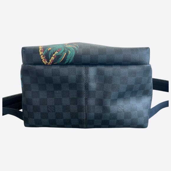 Louis Vuitton Cobalt Damier Safari Jungle Discovery Backpack - Picture 5 of 7